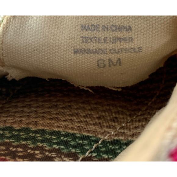 The Sak Womens Knitted Rainbow Striped Slip-On Loafers Size 6M - Picture 9 of 9